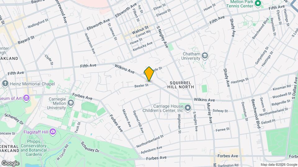 5561 Beeler St Map and Location Details