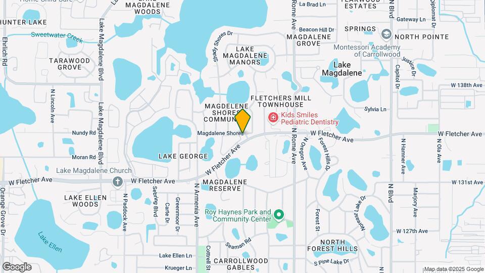 2105 Fletchers Point Cir Map and Location Details