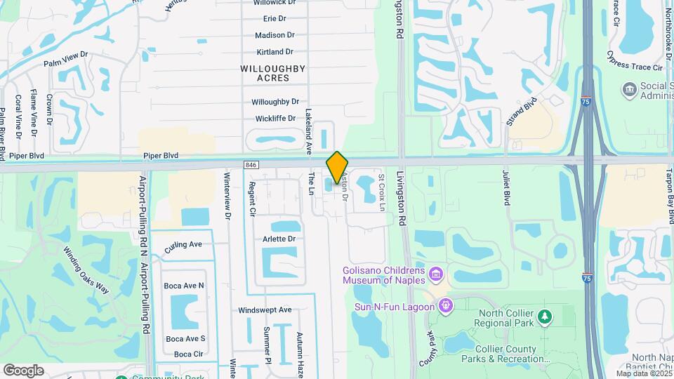 4436 Preserve Way Map and Location Details