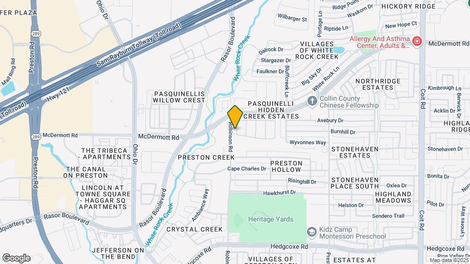 8521 Brunswick Dr Mapa y Detalles de la Ubicación