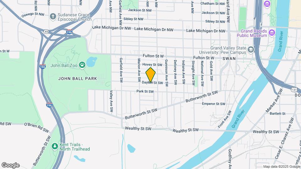 1020 Dayton St SW Map and Location Details