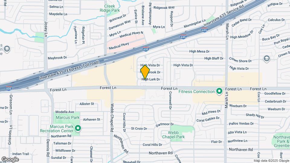 3234 High Lark Dr Mapa y Detalles de la Ubicación