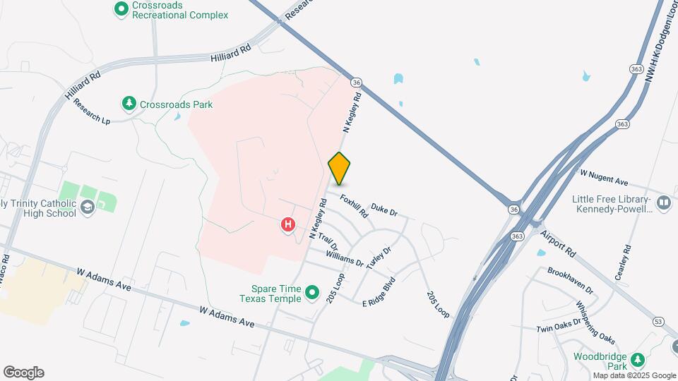 5410 Foxhill Rd Mapa y Detalles de la Ubicación