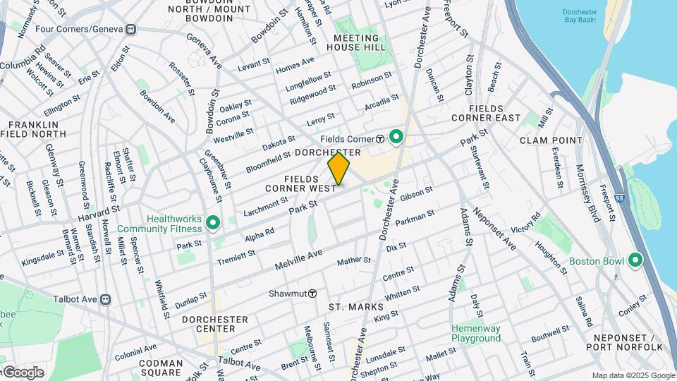 249 Park St, Unit 1 Map and Location Details