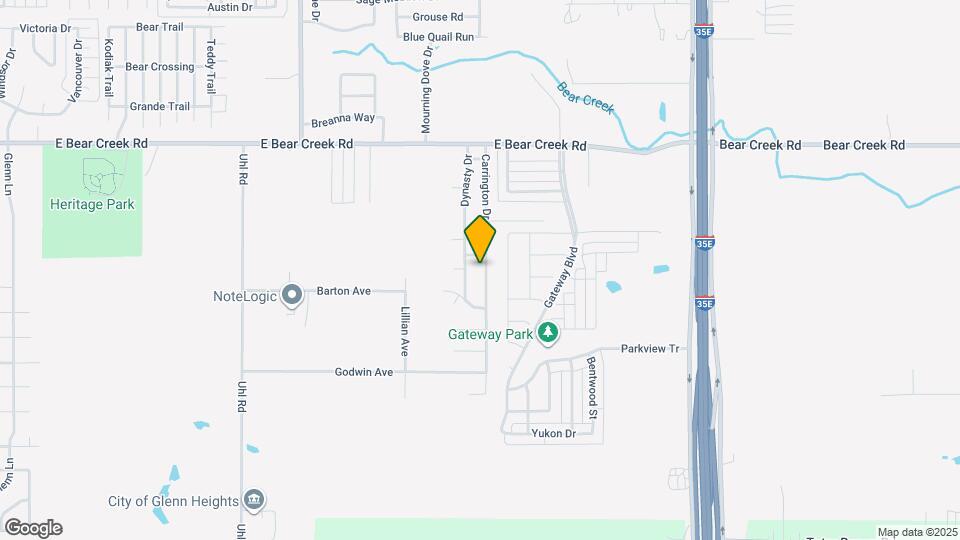 1909 Carrington Dr Map and Location Details