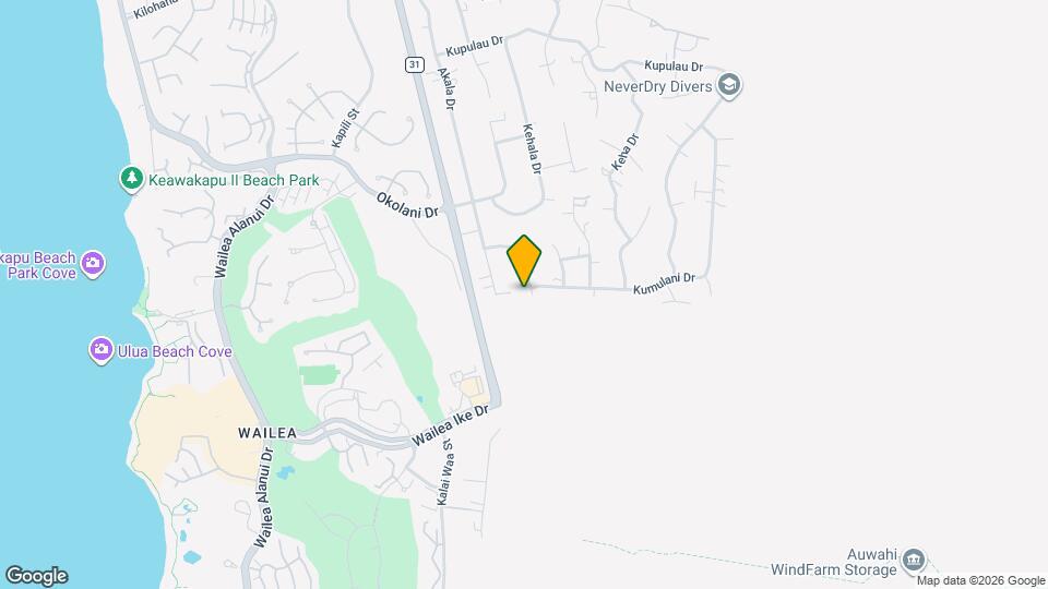 534 Hoala Dr Map and Location Details