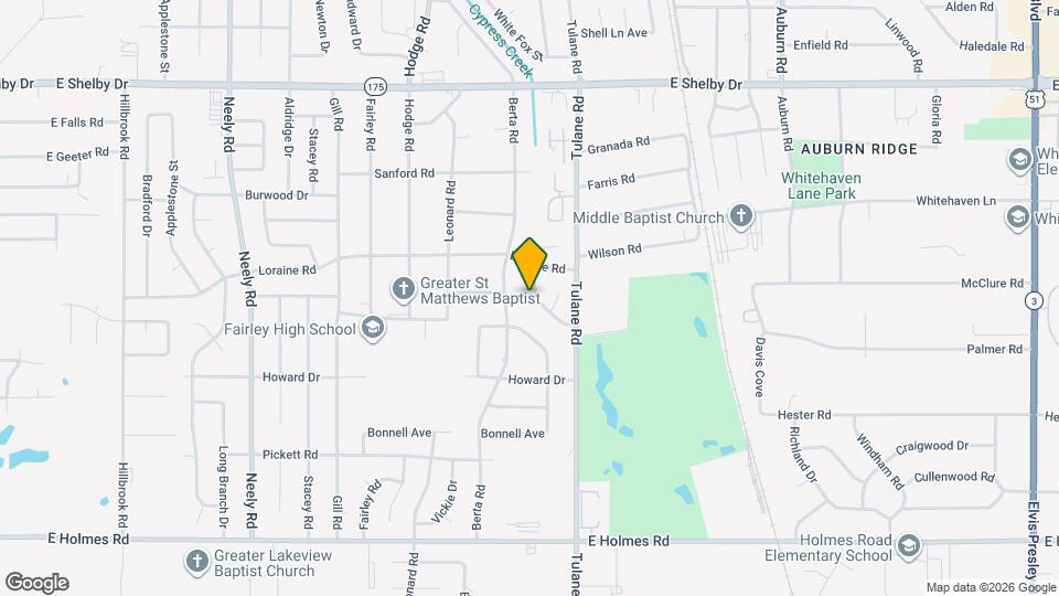 4921 Shayne Ln Map and Location Details