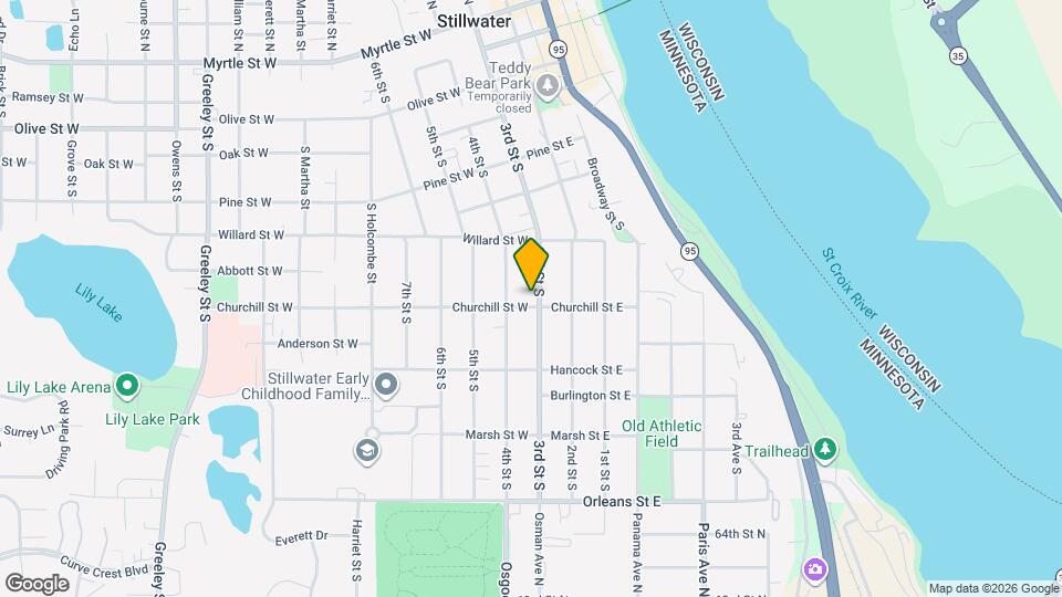 822 3rd St S Map and Location Details