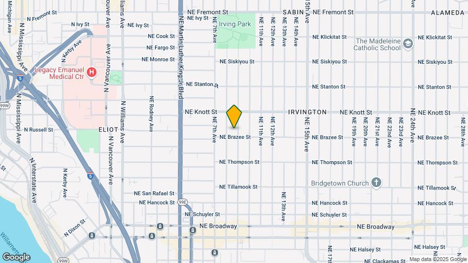 2515 NE 9th Ave Mapa y Detalles de la Ubicación