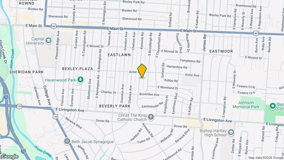 926 Kenwick Rd Mapa y Detalles de la Ubicación