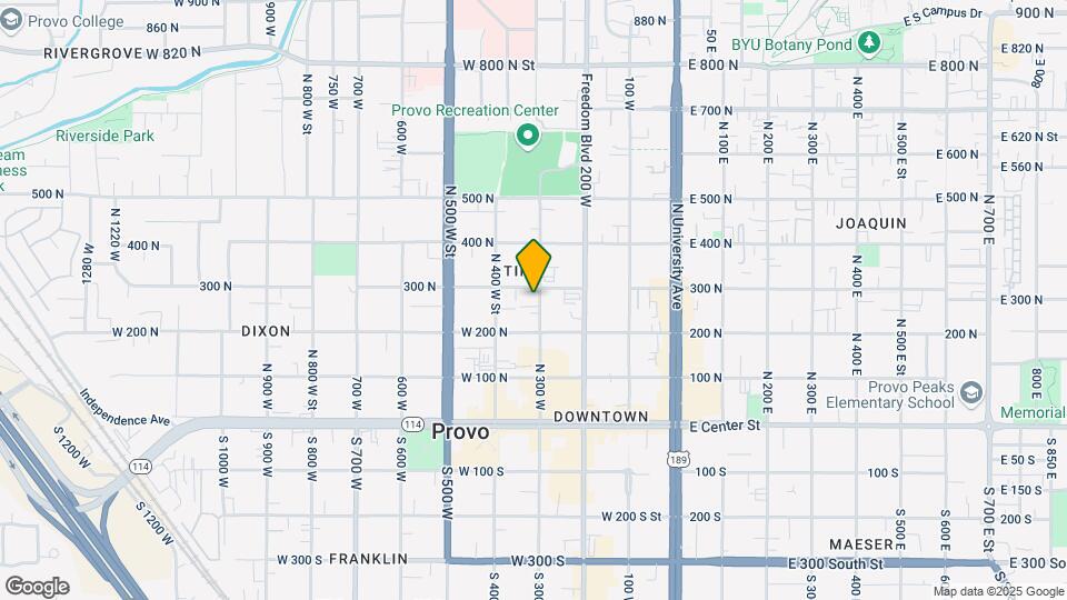 273 N 300 W Map and Location Details
