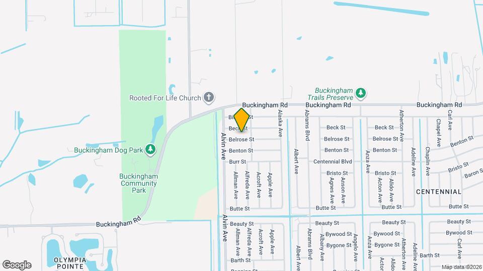 5560 Belrose St Mapa y Detalles de la Ubicación
