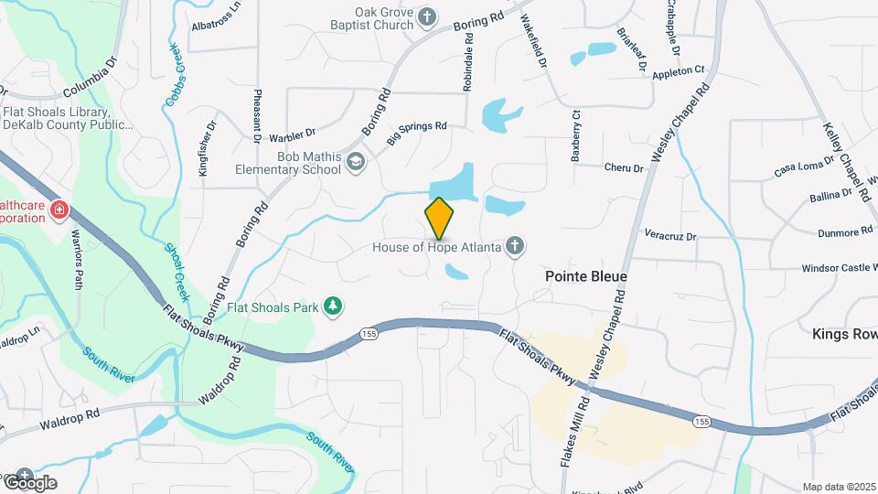3691 Idle Creek Dr Map and Location Details