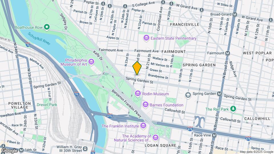 2131 Spring Garden St Map and Location Details