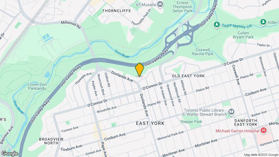 8 Davies Crescent Map and Location Details