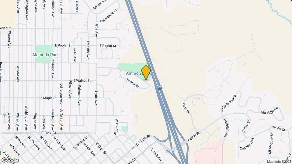 1666 Ammon St Map and Location Details