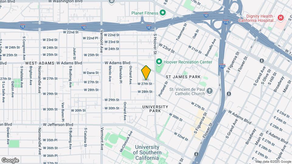 1131 W 27th St Map and Location Details