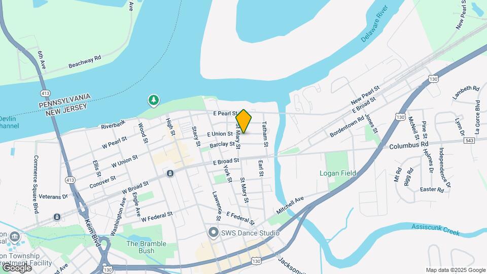 308 E Union St Map and Location Details