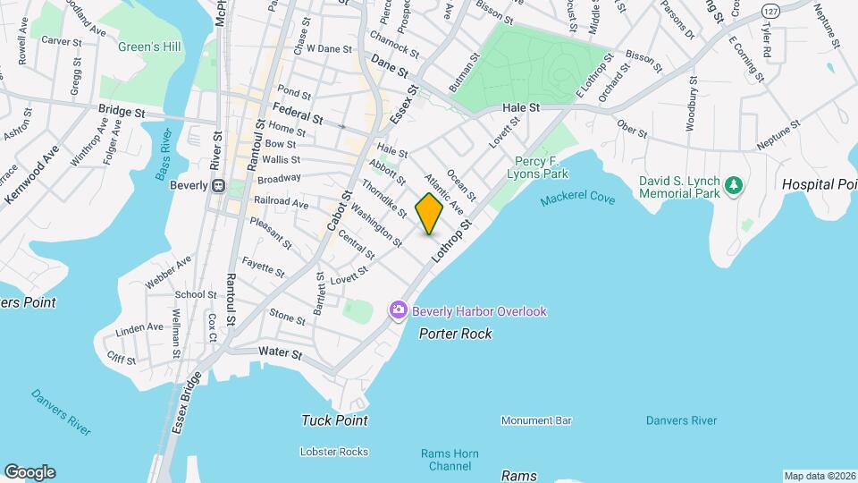 37 Thorndike St Mapa y Detalles de la Ubicación