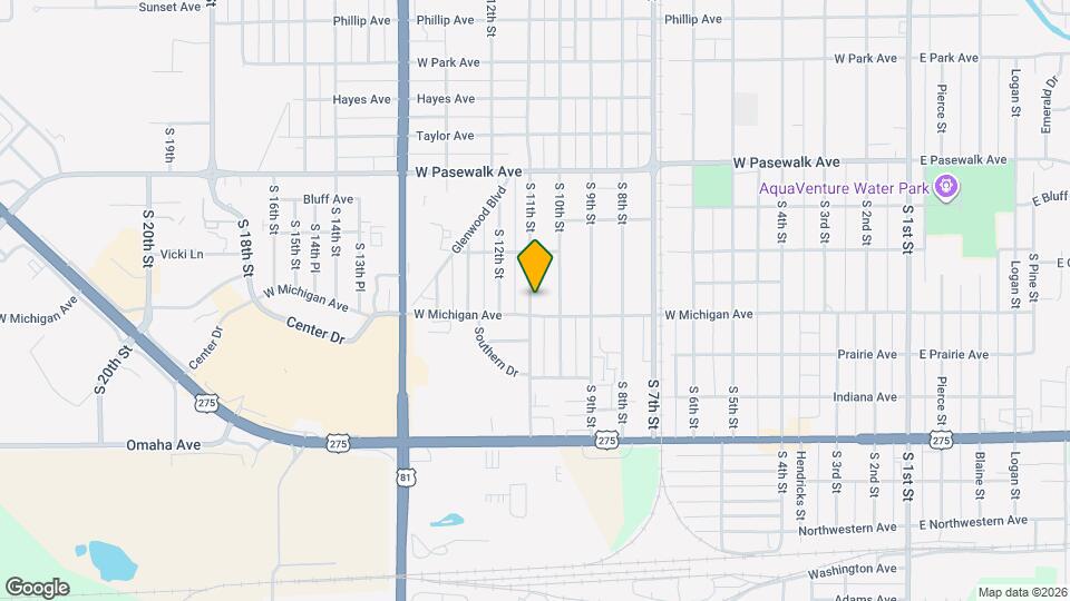 817 S 11th St, Unit CPM Mapa y Detalles de la Ubicación
