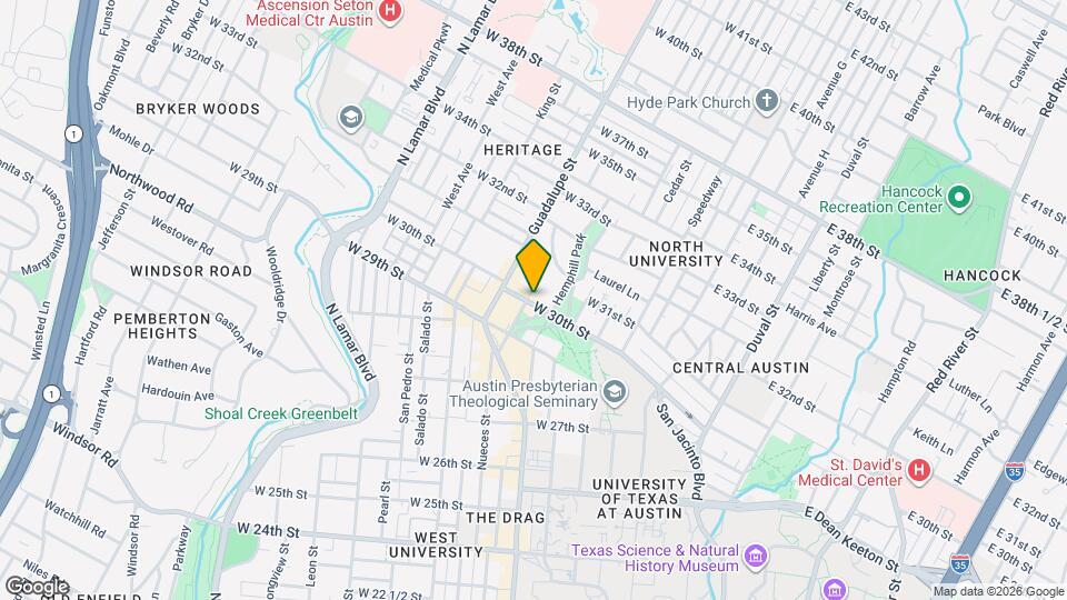 3011 Fruth St Map and Location Details
