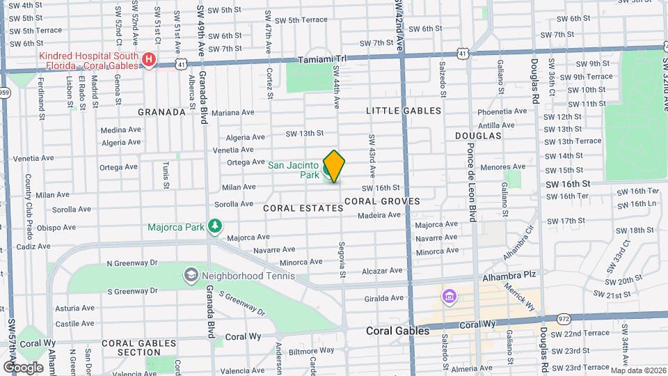 4407 SW 16th St Map and Location Details
