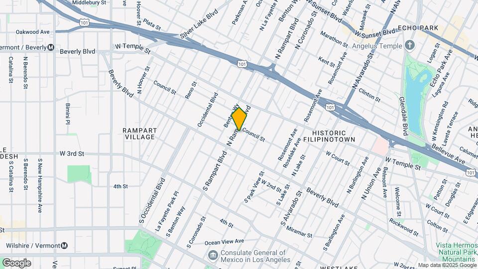 142 N Rampart Blvd Map and Location Details