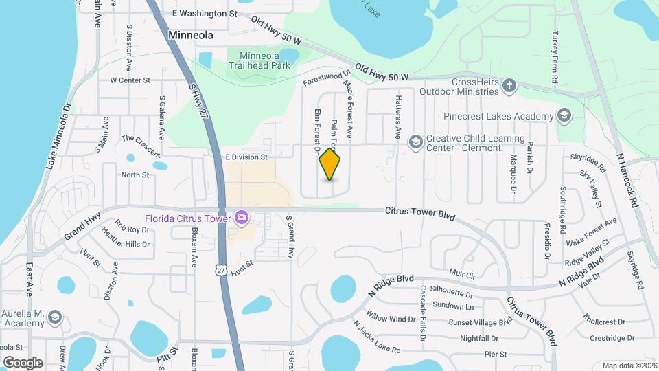 918 Palm Forest Ln Mapa y Detalles de la Ubicación