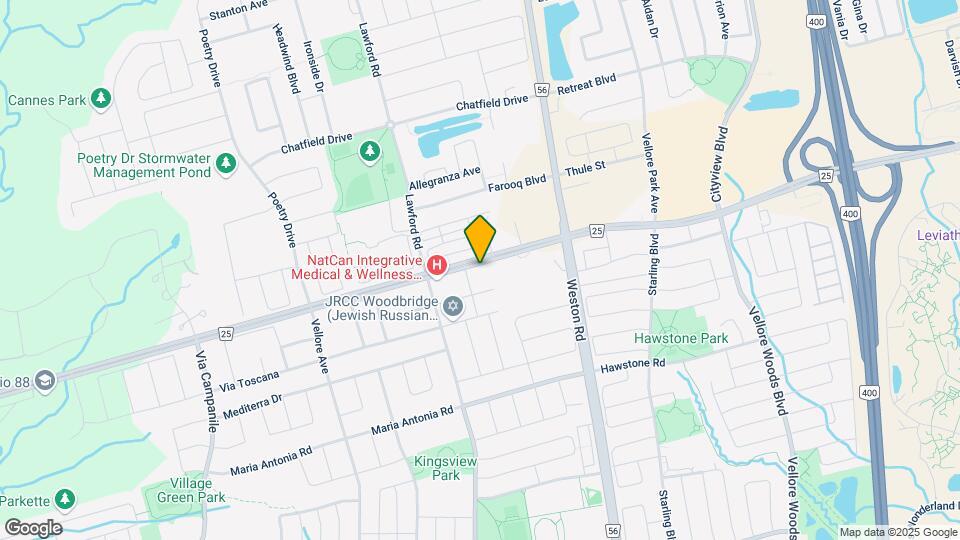 3865 Major Mackenzie Dr W Map and Location Details