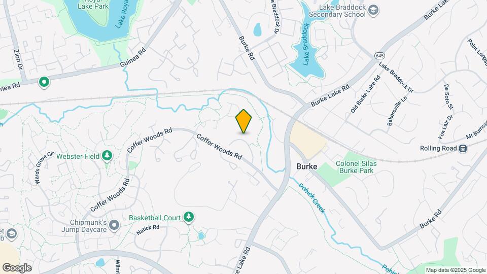 5743 Burke Towne Ct Map and Location Details