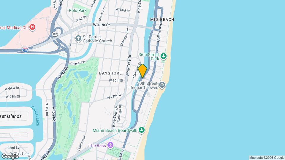 3025 Indian Creek Dr Map and Location Details