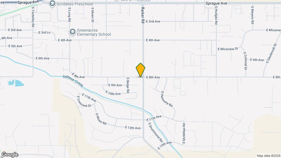 18624 E 8th Ave Map and Location Details