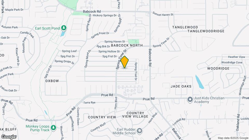 6605 Spring Lark Dr Map and Location Details