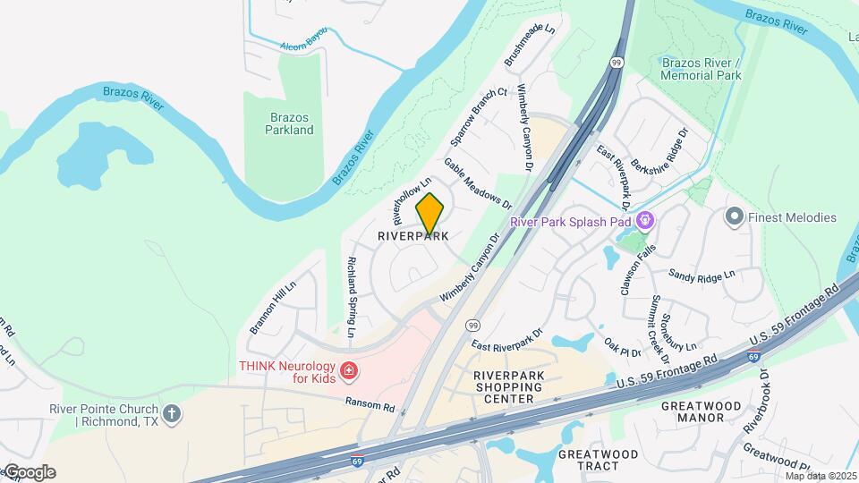 5503 Gatesprings Ln Map and Location Details