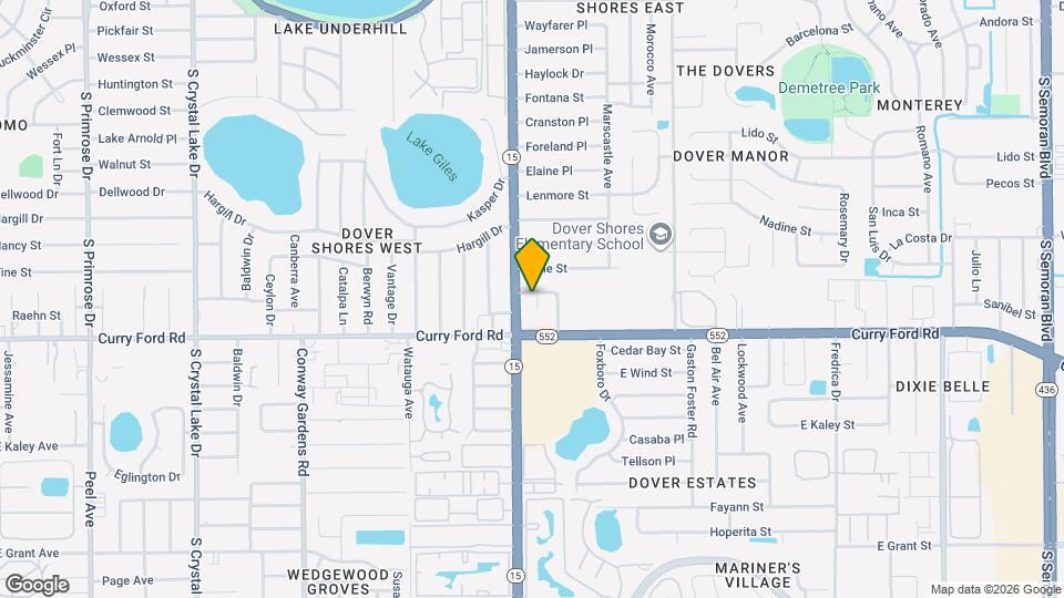 1400 Montclair Ct Map and Location Details