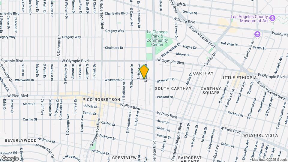 8560 Whitworth Dr Mapa y Detalles de la Ubicación