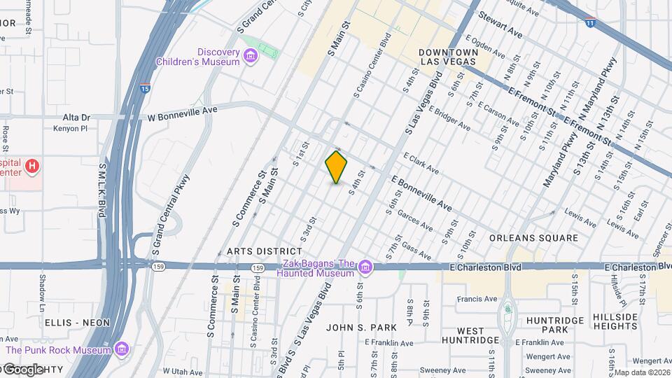 711 S 3rd St Map and Location Details