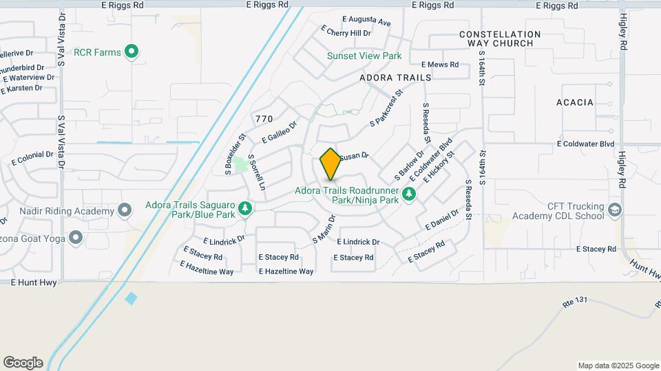 2371 E Brigadier Dr Map and Location Details