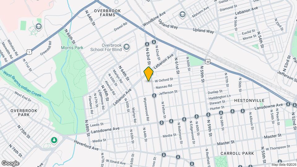 926 N 63rd St, Unit 1 Map and Location Details