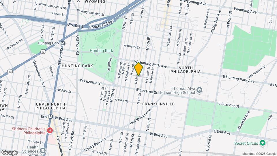 4059 N Marshall St Map and Location Details