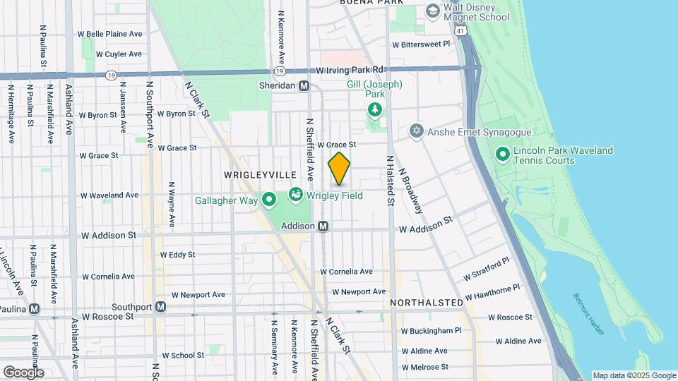 910 W Waveland Ave-Unit -2 Map and Location Details