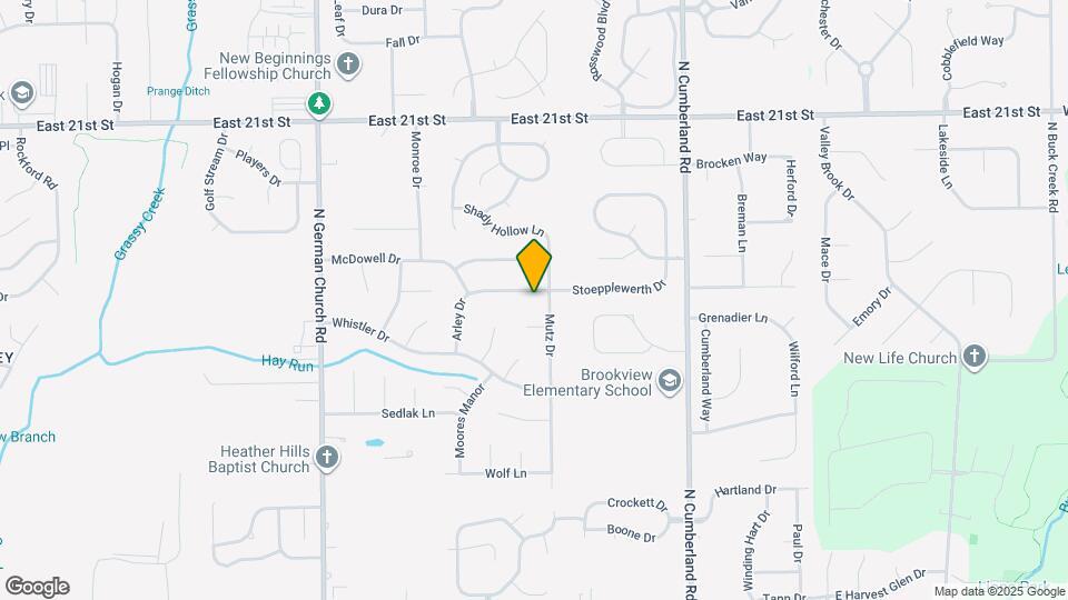 11417 Stoeppelwerth Dr Mapa y Detalles de la Ubicación