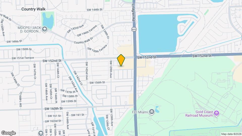 13817 SW 154th St Map and Location Details