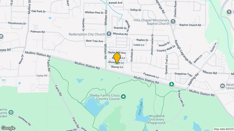 6836 Shorey Ln Map and Location Details