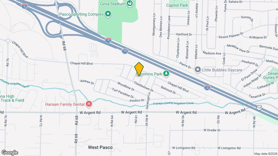 3312 Keeneland Ln Map and Location Details