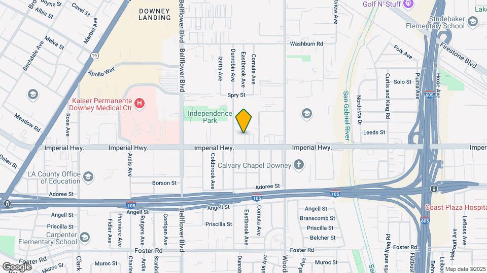 9715-9717 Imperial Hwy Map and Location Details
