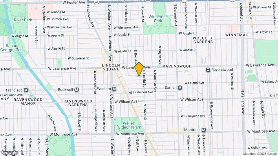 2217 W Giddings St, Unit 001 Map and Location Details