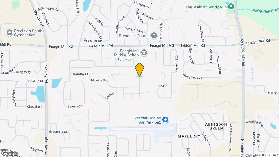 102 Tudor Pl Map and Location Details