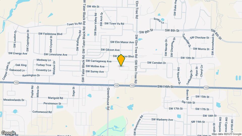 3501 SW Landau Ct Map and Location Details