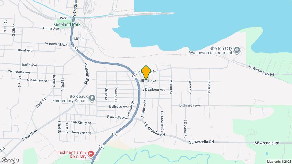 861 Ellinor Ave Map and Location Details